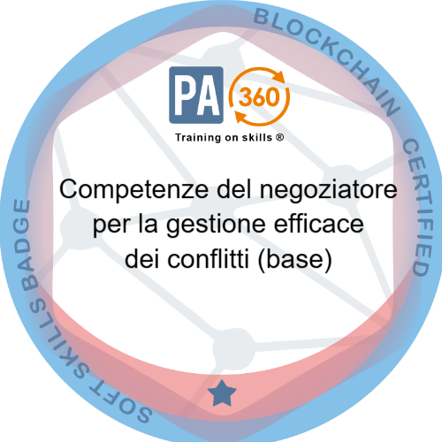 Competenze del negoziatore per la gestione efficace dei conflitti (base)